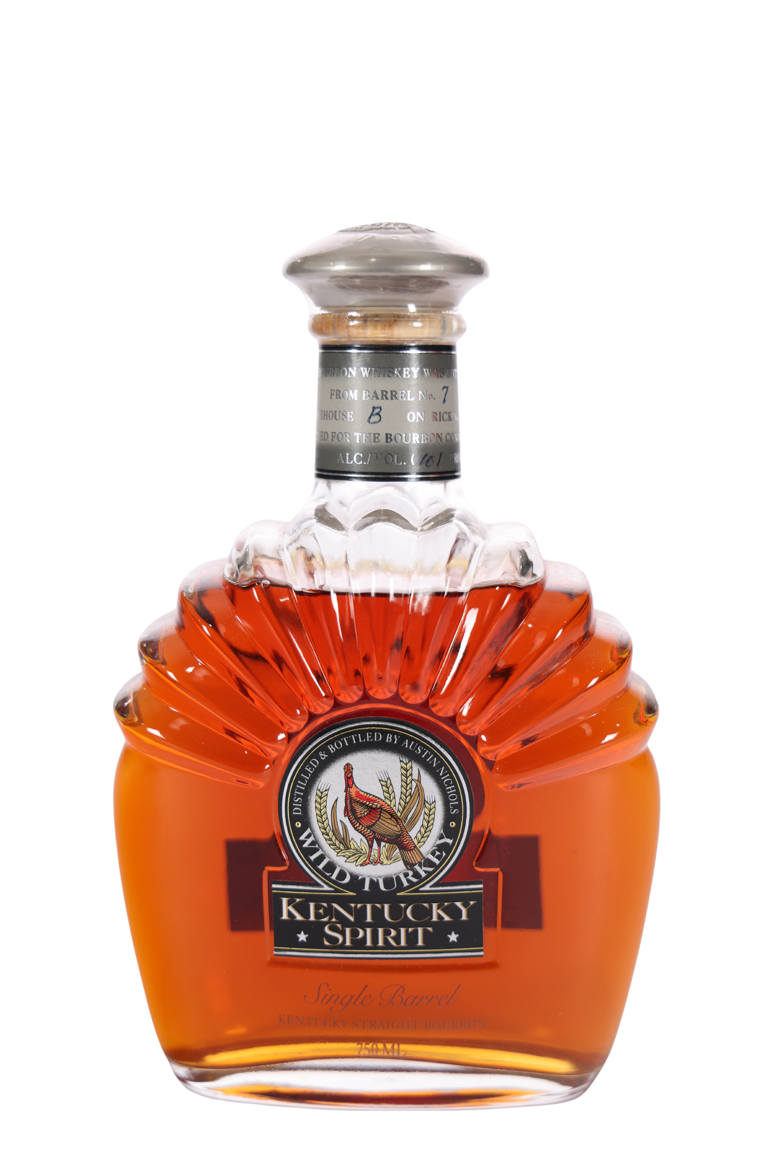 Wild Turkey Kentucky Spirit Pewter Top 1997 Limited Edition 750ml